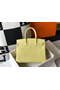 Hermes Birkin 30cm Bag In Jaune Poussin Clemence Leather GHW  Replica
