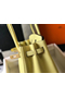 Hermes Birkin 30cm Bag In Jaune Poussin Clemence Leather GHW  Replica