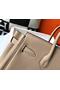 Hermes Birkin 30cm Bag In Trench Clemence Leather GHW  Replica