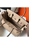 Hermes Birkin 30cm Bag In Trench Clemence Leather GHW  Replica