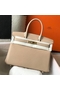Hermes Birkin 30cm Bag In Trench Clemence Leather GHW  Replica