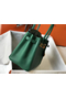 Hermes Birkin 30cm Bag In Vert Vertigo Clemence Leather GHW  Replica