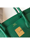 Hermes Birkin 30cm Bag In Vert Vertigo Clemence Leather GHW  Replica