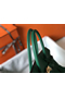 Hermes Birkin 30cm Bag In Vert Vertigo Clemence Leather GHW  Replica