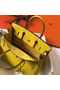 Hermes Birkin 30cm Bag In Yellow Clemence Leather GHW  Replica