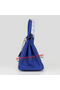 Hermes Birkin 30CM Tote Bag Blue Original Leather H30 Silver  Replica