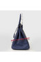 Hermes Birkin 30CM Tote Bag RoyalBlue Original Leather H30 Silver  Replica