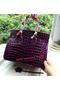 Hermes Birkin 30CM Tote Bags Croco Leather H30CO Purple  Replica