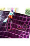 Hermes Birkin 30CM Tote Bags Croco Leather H30CO Purple  Replica