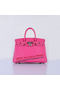 Hermes Birkin 30CM Tote Bags Light Rosy Grainy Leather Silver  Replica