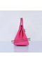 Hermes Birkin 30CM Tote Bags Light Rosy Grainy Leather Silver  Replica