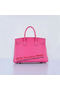 Hermes Birkin 30CM Tote Bags Light Rosy Grainy Leather Silver  Replica