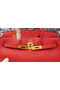 Hermes Birkin 30CM Tote Bags Litchi Leather H30LI Red  Replica