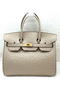 Hermes Birkin 30CM Tote Bags Ostrich Leather H30LI Apricot  Replica
