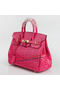 Hermes Birkin 30CM Tote Bags Peach Croco Leather Gold  Replica