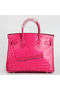Hermes Birkin 30CM Tote Bags Peach Croco Leather Gold  Replica