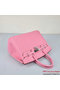 Hermes Birkin 30CM Tote Bags Pink Togo Leather Silver  Replica