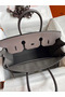 Hermes Birkin 35 Retourne Handmade Bag In Etain Epsom Calfskin  Replica