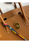 Hermes Birkin 35 Retourne Handmade Bag In Gold Epsom Calfskin  Replica