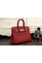 Hermes Birkin 35CM 30CM Tote Bag Original Leather HB35O Burgundy  Replica
