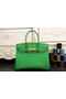 Hermes Birkin 35CM 30CM Tote Bag Original Leather HB35O Green  Replica