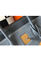Hermes Birkin 35cm Bag In Blue Lin Clemence Leather GHW  Replica