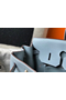 Hermes Birkin 35cm Bag In Blue Lin Clemence Leather GHW  Replica