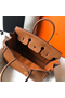 Hermes Birkin 35cm Bag In Gold Clemence Leather GHW  Replica