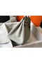 Hermes Birkin 35cm Bag In Pearl Grey Clemence Leather GHW  Replica