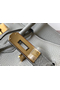 Hermes Birkin 35cm Bag In Pearl Grey Clemence Leather GHW  Replica