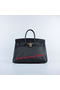 Hermes Birkin 35CM Tote Bag Black Grainy Leather Gold  Replica