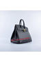 Hermes Birkin 35CM Tote Bag Black Grainy Leather Gold  Replica