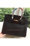 Hermes Birkin 35CM Tote Bag Black Litchi Leather BK35 Gold  Replica