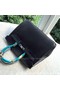 Hermes Birkin 35CM Tote Bag Black Litchi Leather BK35 Silver  Replica