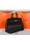 Hermes Birkin 35CM Tote Bag Black Original Grainy Leather H35 Gold  Replica