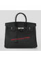 Hermes Birkin 35CM Tote Bag Black Original Leather H35 Silver  Replica