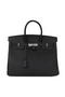 Hermes Birkin 35CM Tote Bag Black Original Leather H35 Silver  Replica