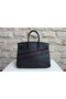 Hermes Birkin 35CM Tote Bag Black&Rose Clemence Leather H35 Silver  Replica