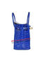 Hermes Birkin 35CM Tote Bag Blue Iridescent Croco Leather Gold  Replica