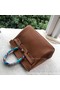 Hermes Birkin 35CM Tote Bag Brown Litchi Leather BK35 Gold  Replica