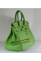 Hermes Birkin 35CM Tote Bag Green Clemence Leather H6089 Gold  Replica