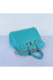 Hermes Birkin 35CM Tote Bag Light BLue Grainy Leather Gold  Replica