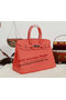 Hermes Birkin 35CM Tote Bag Light Red Clemence Leather H35 Silver  Replica