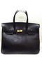 Hermes Birkin 35CM Tote Bag Lizard Leather HB35GL Black  Replica