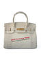 Hermes Birkin 35CM Tote Bag OffWhite Croco Leather Gold  Replica