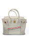 Hermes Birkin 35CM Tote Bag OffWhite Croco Leather Gold  Replica