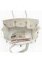 Hermes Birkin 35CM Tote Bag OffWhite Croco Leather Gold  Replica