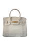 Hermes Birkin 35CM Tote Bag OffWhite Croco Leather Gold  Replica