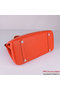 Hermes Birkin 35CM Tote Bag Orange Clemence Leather H6089 Silver  Replica