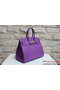 Hermes Birkin 35CM Tote Bag Purple Clemence Leather H6089 Gold  Replica